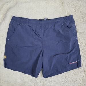 Vintage Tommy Hilfiger Athletics Mens Blue Swim Trunk Shorts Lined Size XL Y2K
